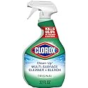 Clorox Clean-Up Multi-Surface Cleaner with Bleach, Original, Spray Bottle, 32 Fl Oz. (Pack May Vary)