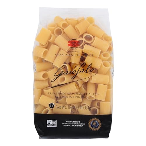 YBW Garofalo Mezze Maniche Rigate, 1 lb.