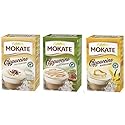 MOKATE CAPPUCCINO 3 PACK x 160 g (5.64 oz) Hazelnut, Vanilla, Cream. Product of Poland.