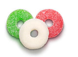 Swirlee™ Christmas Gummy Wreaths - “Half-Pounder” Holiday Stocking Stuffer Candy - Soft & Chewy Red and Green Gummies - Festive Treats - 8oz Bag