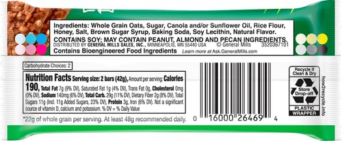 Nature Valley Granola Bar, Oats and Honey, 1.5 oz
