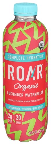 Roar Beverages Cucumber Watermelon Organic, 4.09 oz