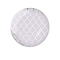 LUXE PARTY NYC Plastic 30 Pack Dinnerware Plates | Disposable| 10.25" | Dinner Plate | Dinner | Buffet| Partyware| Party Supplies | Holidays | Sliver