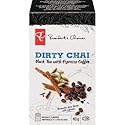 PC Dirty Chai Black Tea + Espresso Coffee, 20ct, 40g, Imported from Canada}