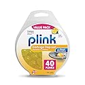 Plink Garbage Disposal Cleaner, Freshener & Odor Removing Balls, Easy to Use, Fresh Lemon Scent, 40 Count