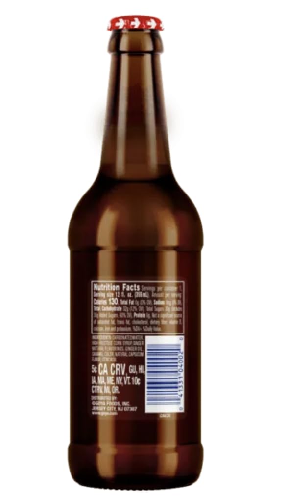 Goya Ginger Beer, 12 oz, 2-Pack
