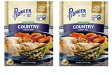 Pioneer Gravy & Seasoning Mixes - 2 packages (Gluten Free Country 2.75oz)