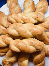 Koulourakia Hand Made Traditional Greek Butter Cookies (16 oz)