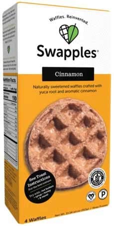 Swapples Cinnamon Waffles, 11.14 Ounce - 6 per case.