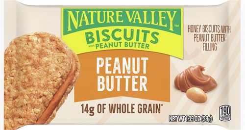Nature Valley Biscuits, Peanut Butter, 1.35 oz