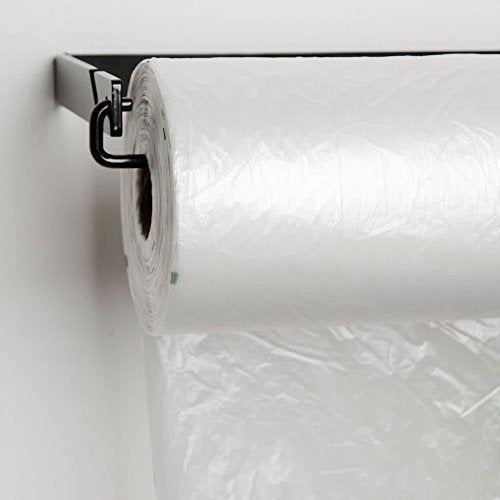 Fit Meal Prep 875 Ct 12"x 20" Large Plastic Produce Bag Roll, US Made HDPE, Durable Clear Food Storage Saver for Fruit Vegetable Bakery Snack Grocery