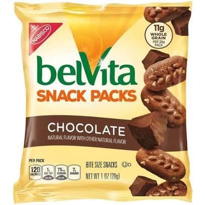 QT LIMITED Belvita Breakfast Biscuits Bite-Size Snack Packs Variety Pack 1 oz Bags 36 Count)