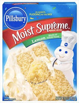 Pillsbury Moist Supreme Premium Cake Mix - Lemon 15.25 oz. (2 Pack)