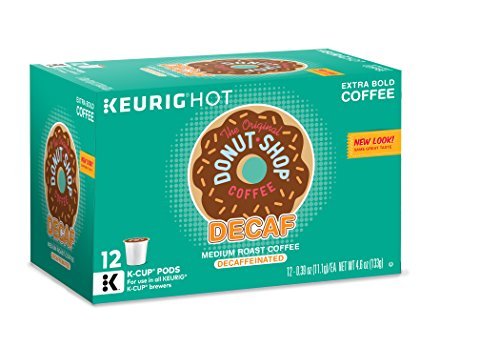 The Original Donut Shop Decaf, Keurig K-Cups, 12 Count (Pack of 6) by Donut Shop Classics
