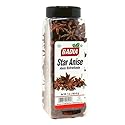 Badia Star Anise, 7 oz - Whole Dried Star Anise Pods for Baking, Teas & Authentic Dishes, Aromatic Spice