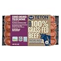 Teton Waters Ranch 100% Grass-Fed Beef Polish Sausage Links, Cooked Uncured Smoked Sausage, No Sugar Added, Certified Humane - 12oz