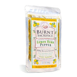 Burnt Sacrifice Lemon Pepper Seasoning Dry Rub (3.5 Ounces - Makes 9 Lbs) California Style Gourmet BBQ, Perfect On Chicken Wings, Thighs, Pork Ribs