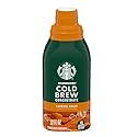 Starbucks Cold Brew Coffee Concentrate, Caramel Dolce Flavored Iced Coffee, 32 fl oz