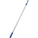 Unger Professional Connect & Clean 4 - 8 Foot Telescoping Extension Multi-Purpose Pole, Window Cleaning, Dusting