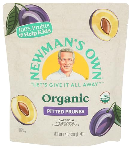 NEWMANS OWN Organic Dried Prunes, 12 OZ