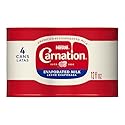 Nestlé Carnation Evaporated Milk Canned, Vitamin D Added, 4Pk 12 fl oz