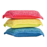 Miracle Microfiber scrubbing Sponges Non-Scratch Sponge Scrubber Heavy Duty Multi-Purpose Cleaning of Dishes, Kitchen, Baths, and Countertops, Machine