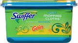 Swiffer Sweeper Wet Mopping Pad Refills for Floor Mop Gain Scent 24 Count