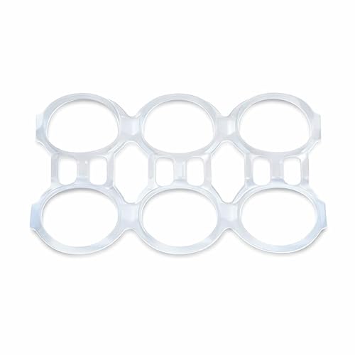Universal Fit 6-Pack Rings for 12oz Beer and Soda Cans by F.e.s.s. (500)