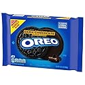 OREO Dark Chocolate Crème Chocolate Sandwich Cookies, Family Size, 17 oz