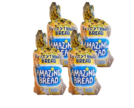 Jim's Amazing Everything Bread - All the spices of an everythingMade with Whole Cell Wheat / All Natural / 2lb Loaf - 4 Loaves Introducing Jim's