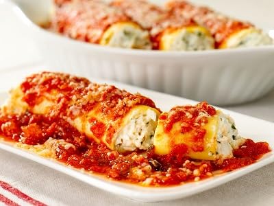 Seviroli Foods Cheese Manicotti Pasta, 10 Pound -- 1 each.