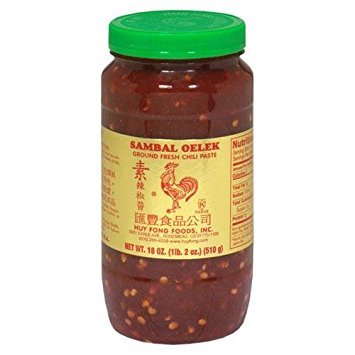 Huy Fong Foods Sambal Oelek Ground Fresh Chili Paste 18 oz Pack of 2