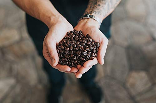 1 LB FRESH, AUTHENTIC Jamaica Blue Mountain Coffee Beans | Dark Roast | Burlap Bag | Makes a Great Gift!