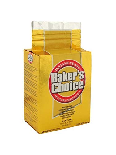 Baker's Choice Gold Instant Yeast, Baking Cake, Bread and Dough, 1 Pound (1 Pack)