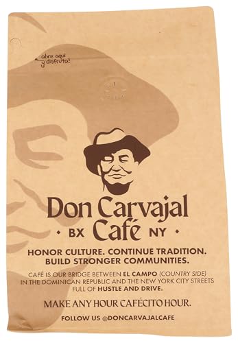 Don Carvajal Cafe Jarabacoa Medium Roast Whole Bean Coffee, 12 OZ