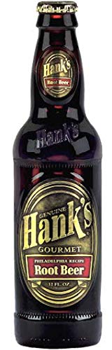 [Pack of 12][4 Flavor] Hank's Gourmet Sodas Variety Pack (Root Beer, Orange Cream, Vanilla Cream, Wishniak Black Cherry) - 12 Fl Oz