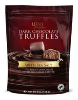 Truffle Bites, Dark Chocolate with a hint of Sea Salt (16 oz Bag / 32 ct)