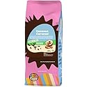 Crazy Cups Decaf Flavored Ground Coffee, Decaffeinated Coconut Caramel Coffee, For Brewing Flavored Hot or Iced Decaf Caramel Coffee, 10oz