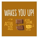 AWAKE Caffeinated Chocolate Bites, Caramel Chocolate Energy Snack, 1 Bite Equals 1/2 Cup of Coffee, 50 Bites