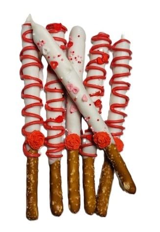 Sweet gift chocolate covered pretzel 12 Rods