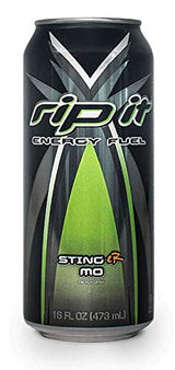 Rip It Energy Drinks Tribute Editions (Stinger, 12 Cans)