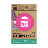 WBM Home Laundry Detergent Pods, Spring Fragrance Scent, 32 Count - HE Concentrated Laundry Pods with 10x Ultra Power Cleaning and 4D Laundry Stain