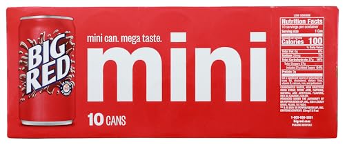 Big Red Soda 7.5 oz Mini Can 30 Pack