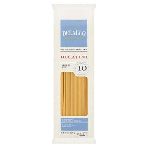 DeLallo Bucatini Pasta 1 lb - 16 per case