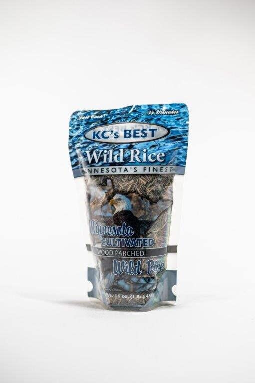 KC's Best Minnesota Cultivated Wood Parched Wild Rice