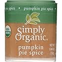 Simply Organic Pumpkin Pie Spice, Certified Organic, Kosher, Mini Spices | 0.46 Ounce (Pack of 1)