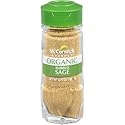 McCormick Gourmet Collection Rubbed Sage, Organic, Non GMO, Our Best Herbs & Spices, Woody-Piney Flavor Elevates Meats, Soups, Stews, Potatoes & More