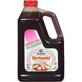 Kikkoman Less Sodium Gluten-Free Gourmet Teriyaki Marinade and Sauce, (0.5 Gallon)