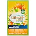 Ultimate Fresh Dryer Sheets, Original Clean Scent, Great Static Control, 240 Count, 6.4 x 9 In