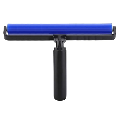 Du Removal Silicone Roller Anti-ATIC Roller Brush Four Sizes nual Cleaner Tool for Du Pet Hair Clothes Carpet Furniture(12in)